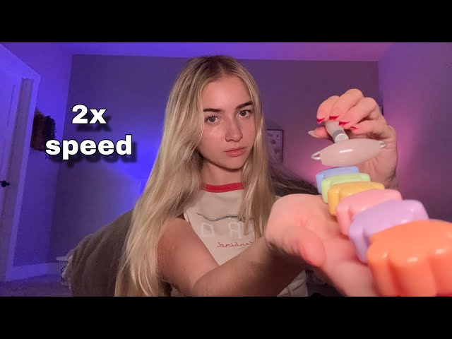 Does this even count as ASMR (VERY fast and aggressive) 