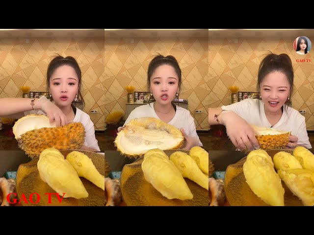 【XIAOYU GAOTV】대창 동파육 새우 족발 중국 먹방 샤오위 실시간라이브편집。EATING SHOW。N01。150522。7