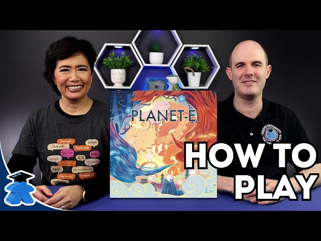 Planet E - How to play. Complete, Clear, Concise Board Game Tutorial.