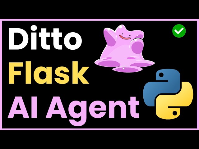 NEW Ditto AI Flask Simple Coding Agent!🤖 Free Open Source (BabyAGI) Build Apps w/ One Prompt!