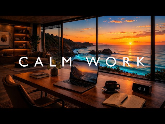 Calm Work Music | Ambient Deep Work for Focus, Productivity & Flow State