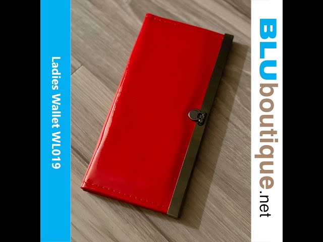Ladies Patent Leather Wallet