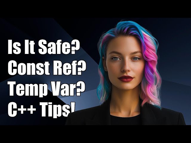 Is It Safe to Use Const Reference for Temporary Variables in C++?