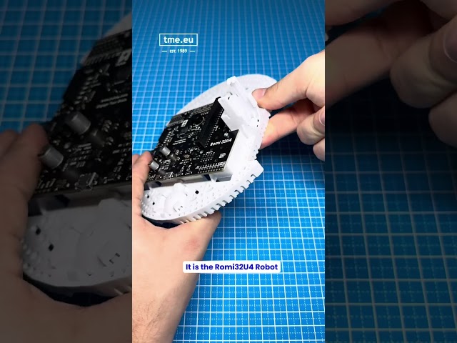 Building the Pololu Romi Base Robot #robotics #electronics #engineering #robot
