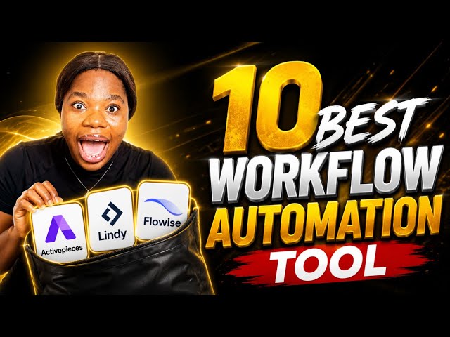 10 Best AI Tools for Workflow Automation (Even If You're a Complete Beginner)