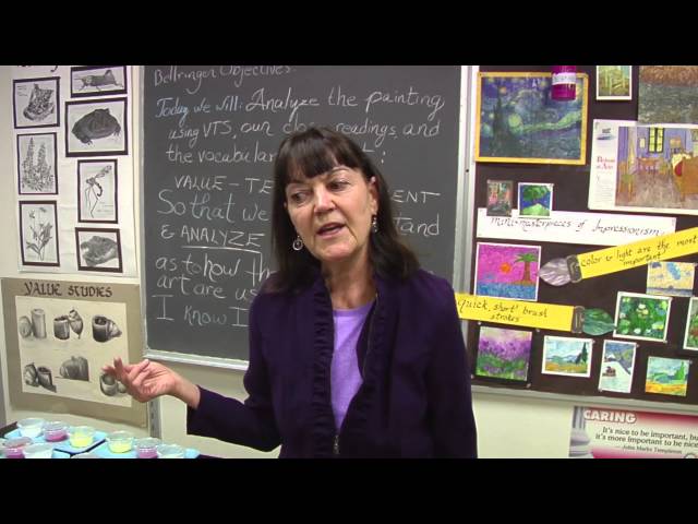 Teacher articulates how success will be measured - Example 1