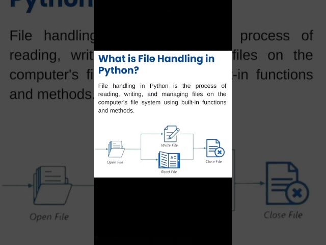 What is File Handling in Python #codeadventure #codeadventure #tech #computerlanguage #learnpython 🌲