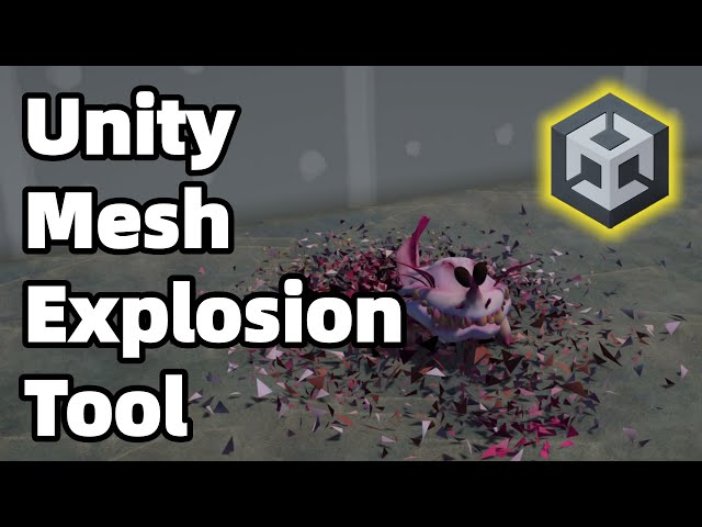 Mesh Explosion Tool – Easy Object Destruction Effects in Unity (URP / HDRP / Built-in)