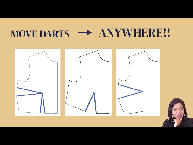 How to Move Darts in Adobe Illustrator | Digital Pattern Making