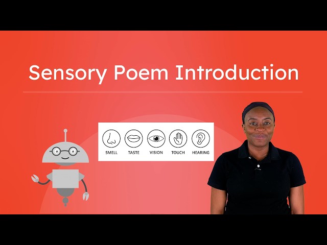 Sensory Poem Introduction - Finding Sensory Details