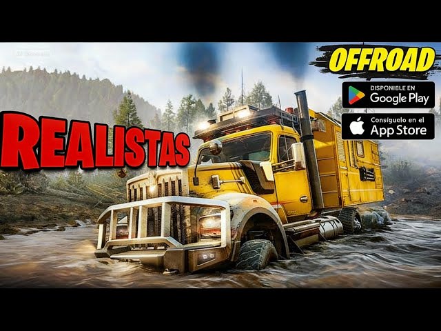 TOP 5 Best Offroad Games Like Mud Runner for Android AND Ios