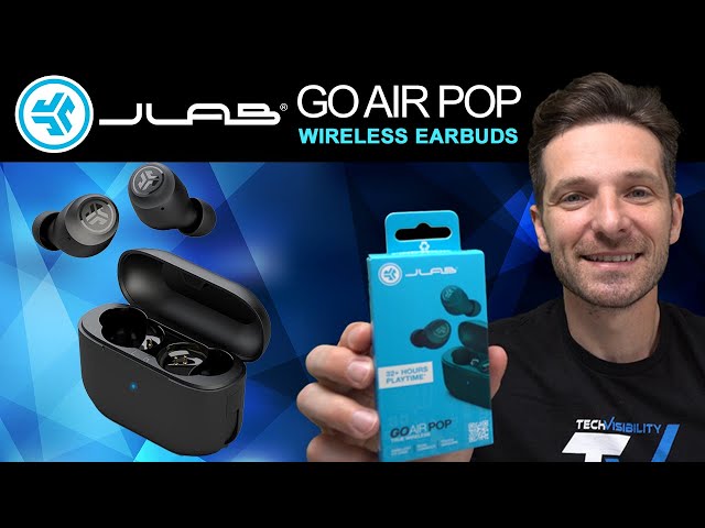 JLAB GO AIR POP True Wireless Earbuds Unboxing Setup Review