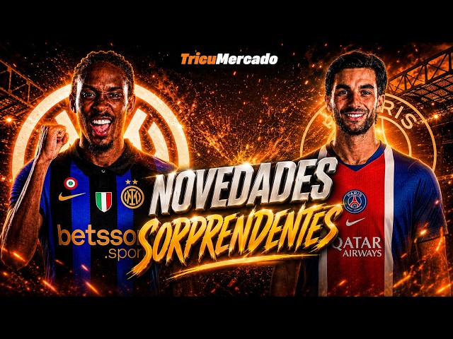 TM: PSG arma un equipazo ||| El Inter se refuerza y el Sevilla sorprende