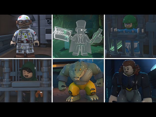 All Secrets Characters Easter Eggs in LEGO Batman: Legacy of the Dark Knight