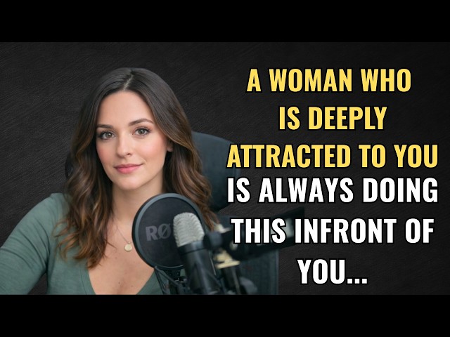 The #1 Thing Women Do When They’re Deeply Attracted to a Man | Female Psychology Explained