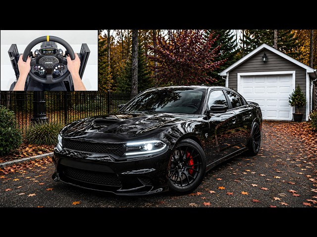Dodge Charger SRT Hellcat | Forza Horizon 6 | Steering Wheel Gameplay