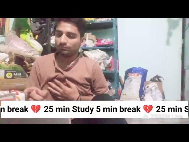 🔴 LIVE🛑 Study With Me | Engineering Student|l+ 25 MIN| Focus Session |  |  Real-Time