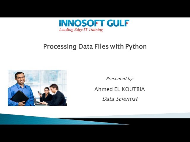 Processing Data Files with Python