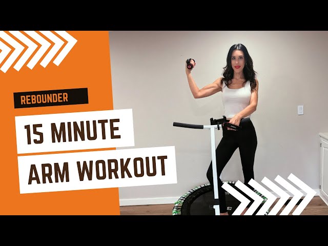 Feel the Burn! 15-Minute Rebounder Arm Workout 🔥