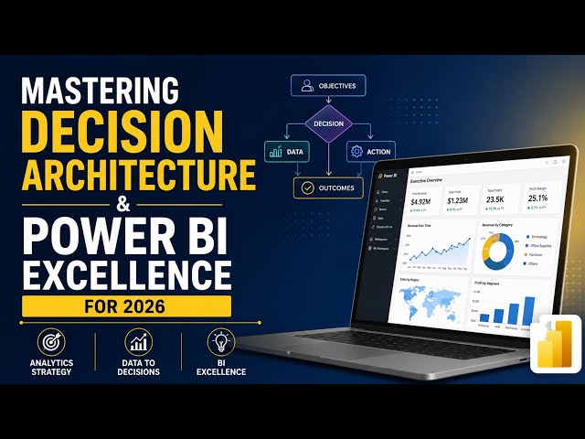 Mastering Decision Architecture & Power BI Excellence for 2026 | Analytics Strategy & BI | Uplatz