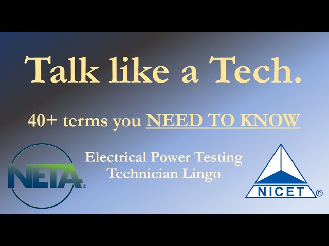 40 Phrases and Slang you NEED TO KNOW as an Electrical Technician