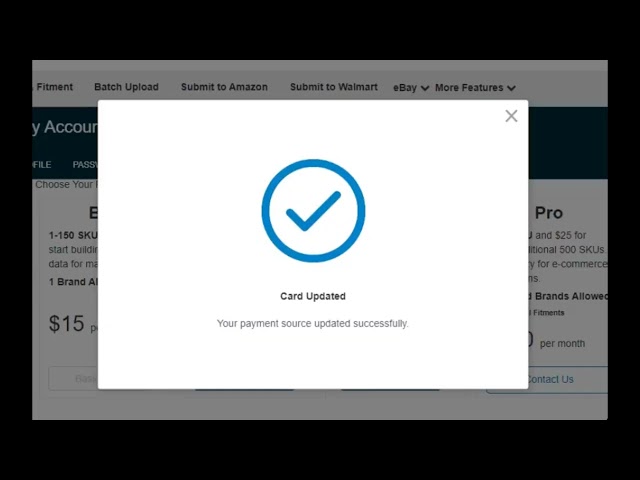 How to add or edit credit card details