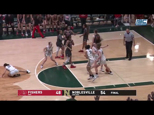 Ashlynn Shade and Noblesville survive Fishers in a wild and loud Sectional 8 Championship game!