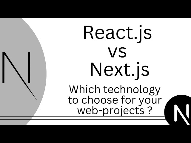 Next.js vs React.js: Which technology to choose for your web-projects? | AnaghTech |