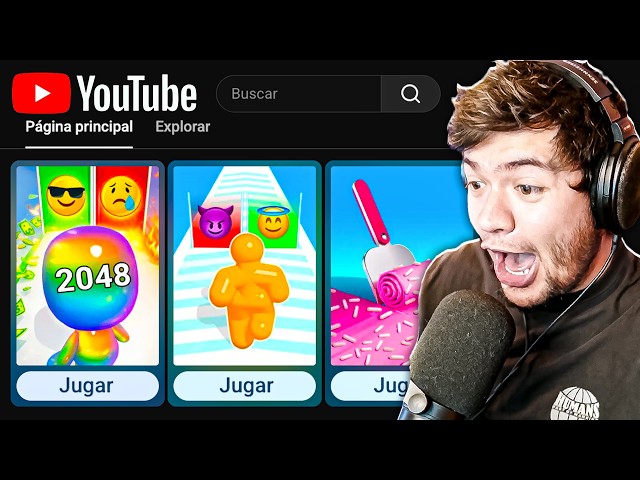 testing out youtube playables games