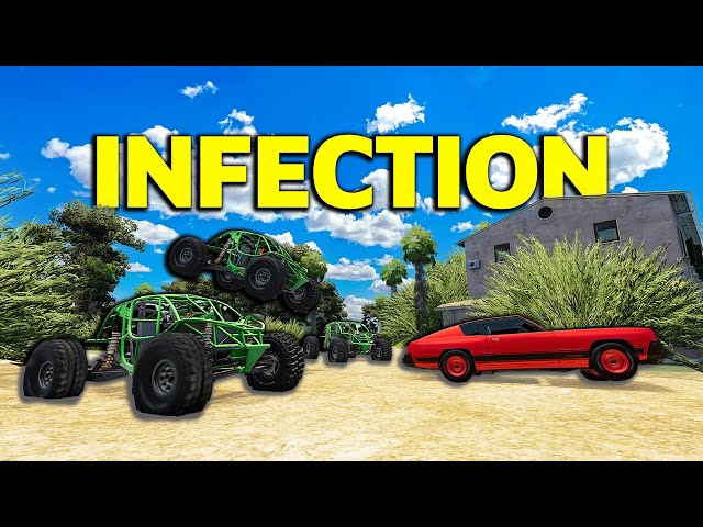 Infection on my new MAP! - BeamNG