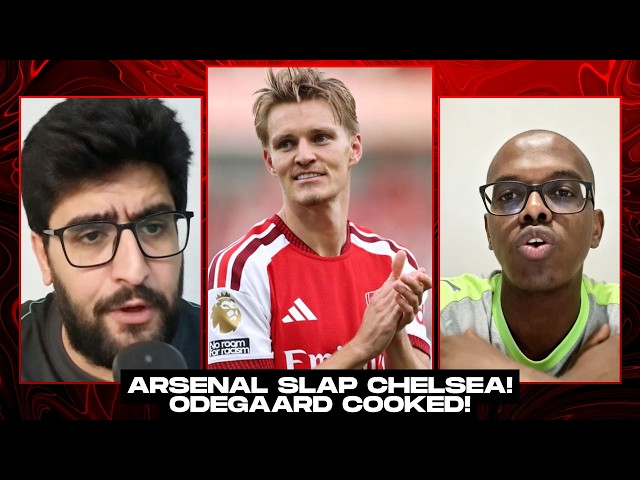 HAMZA PRAISES ARSENAL😱! ARSENAL COOKED CHELSEA🔥! ODEGAARD COOKED🎩!