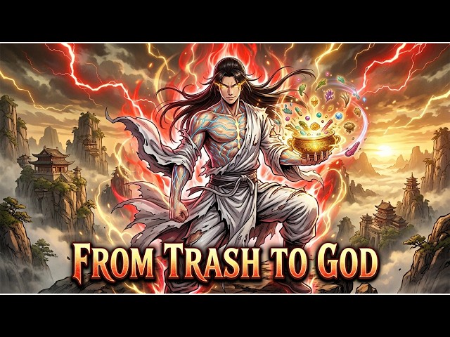 From Trash to Overpowered God He Duplicates Infinite Treasures! Ep 1 40