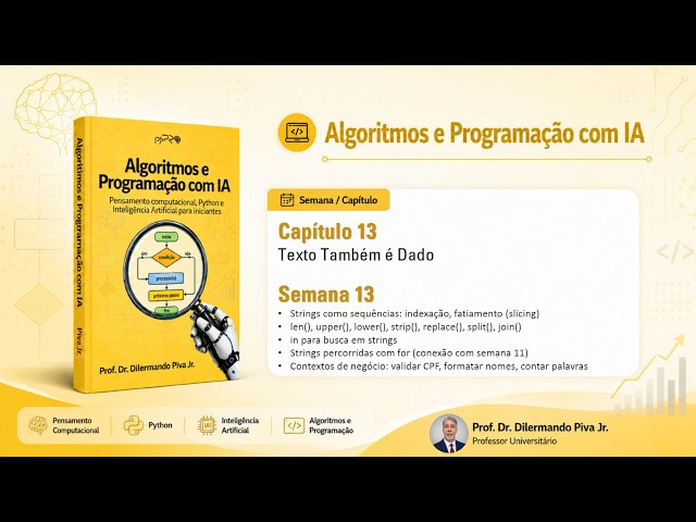 Strings em Python: Como Tratar Texto Como Dado (Validação de CPF, E-mail e Limpeza de Dados) | #13