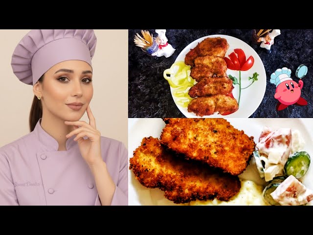Schnitzel Recipe🐻🧸💚