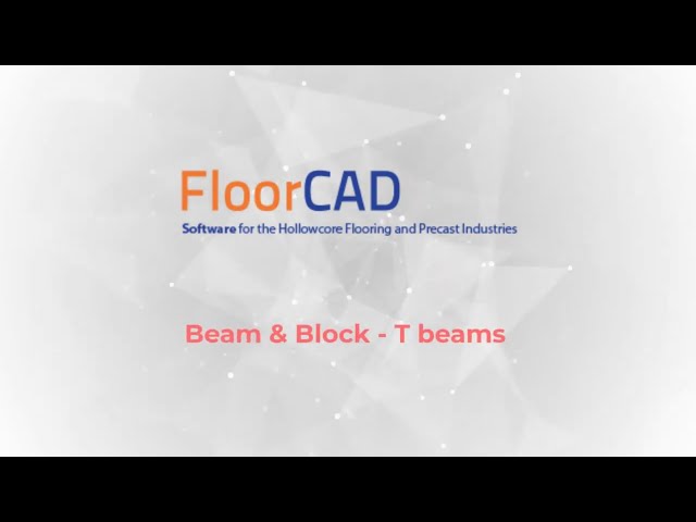 FloorCAD – Beam & Block (T-Beam Design Software)