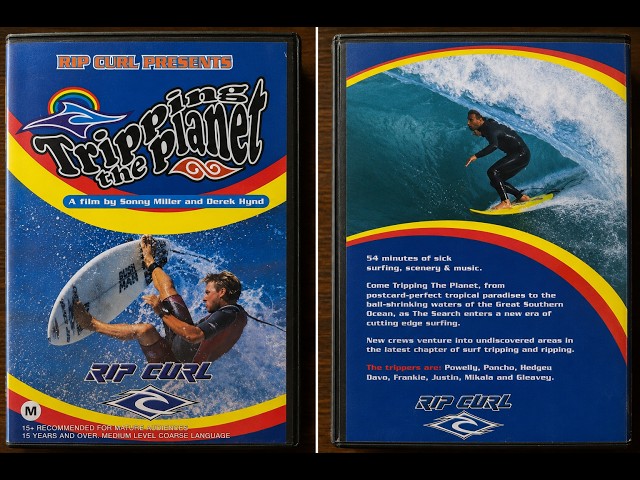 Rip Curl: Tripping the Planet (1996) | The Search 5 | Sonny Miller & Derek Hynd | Classic Surf VHS