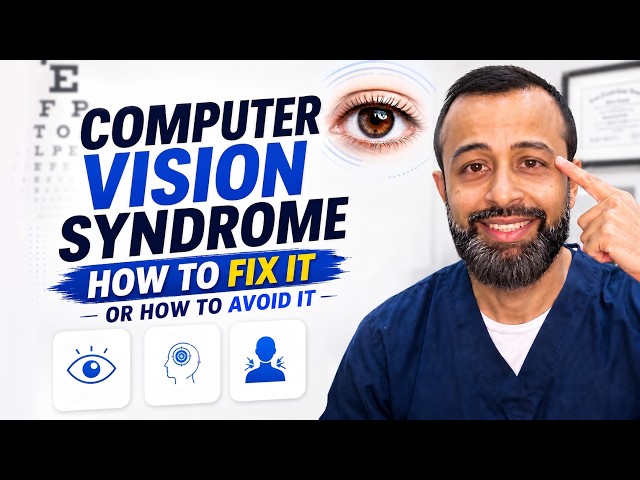 Too Much Screen Time? Here's Why Your Eyes Hurt : It Could Be Computer Vision Syndrome