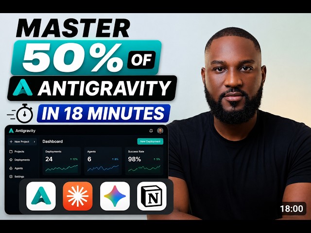 Master 50% of Antigravity in 18 Minutes (Avoid This Mistake)