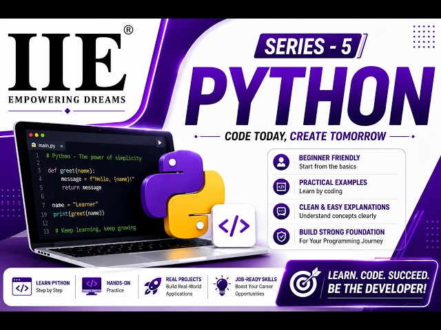 Python Series - 5