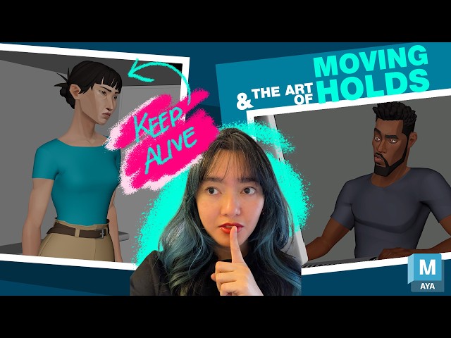 How to Animate Natural Moving Holds (3D ANIMATION)
