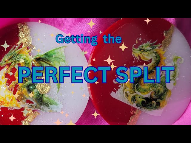 # 243 Resin Coaster Making Tutorial | Dragon Design