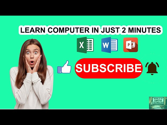 LEARN COMPUTER IN JUST 2 MINUTES// #computer #learning #computerknowledge #computertechnology