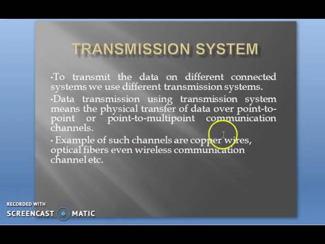 2 Data communication model