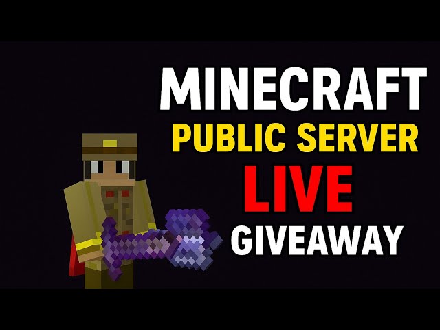 Playing With Subscriber's In A 24/7 Public Server #shortslive #live #minecraft