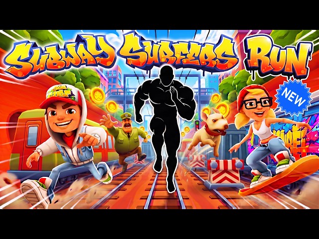 Immersive Interactive Warm-Up |  POV SUBWAY SURFERS RUN 🚇🛹 | Viral Challenge Workout #2