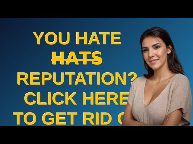 Codereview: You hate h̶a̶t̶s̶ reputation? Click here to get rid of it