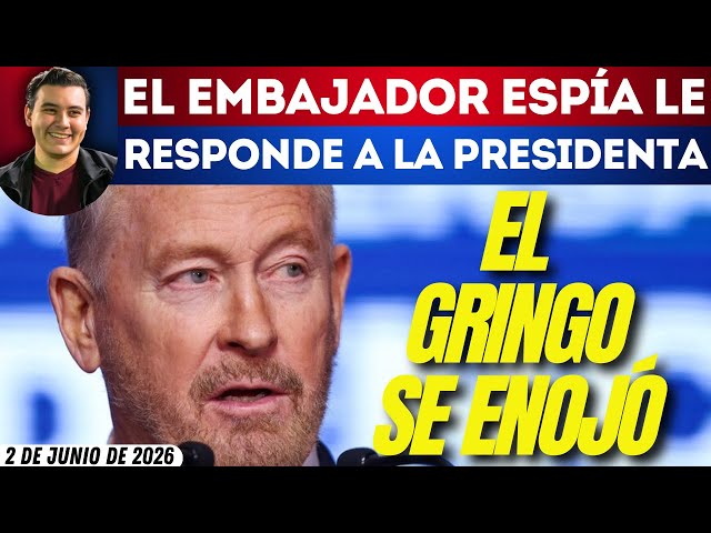 #SinMáscaras | EMBAJADOR GRINGO SE ENCABRONA CON LA 4T: RESPONDE A TRAVÉS DE REDES SOCIALES