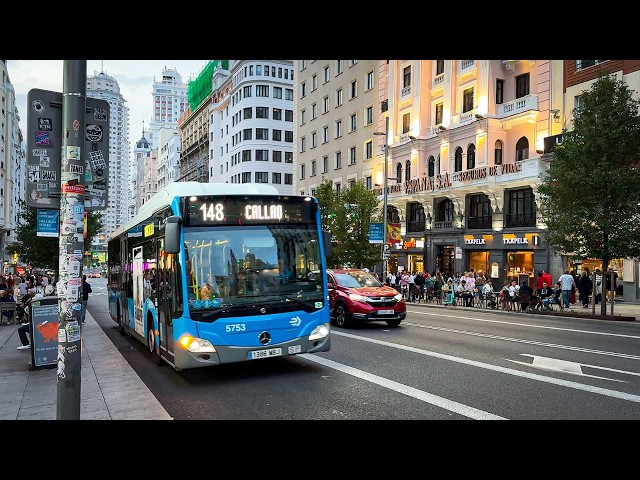 Buses in Madrid, Spain 🇪🇸 | 2024