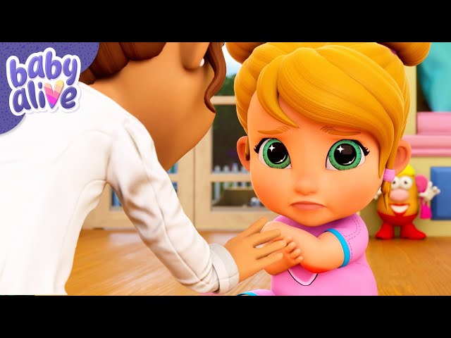 Baby Alive Official 🩹 LuLu Gets A Boo Boo 💫 Kids Videos 💕