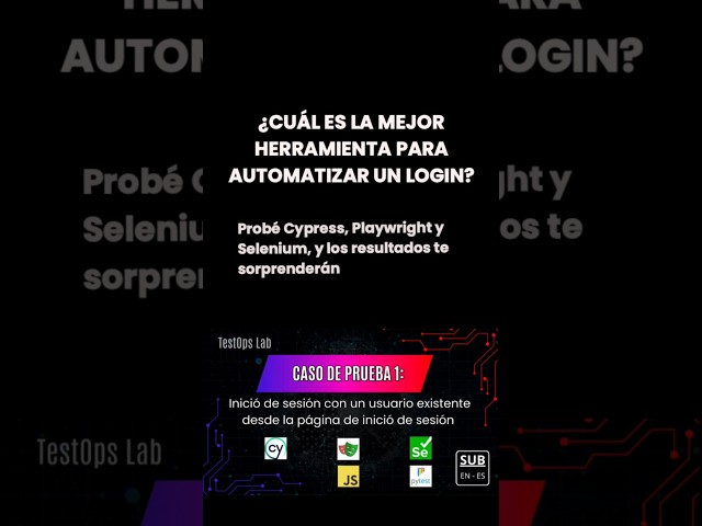🔥 ¿Cuál es la mejor herramienta para automatizar un login? 🔥